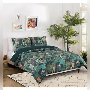 Justina Blakeney Phoenix Duvet Cover Set, Queen jungalow